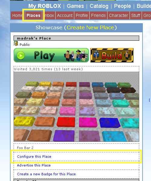 configure