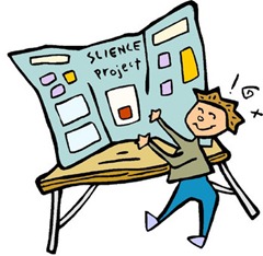 Illustration of science project
