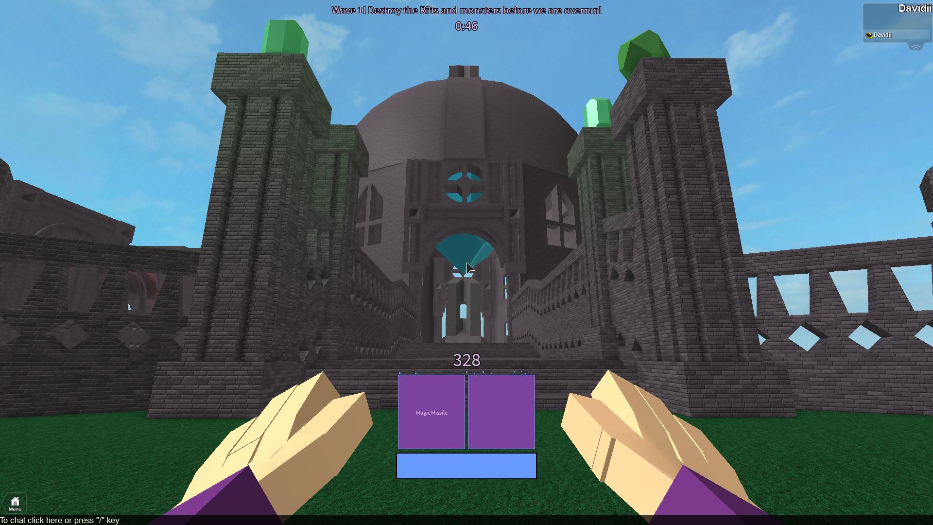 This massive floating castle was developed using Smooth Modeling techniques -- you should try out this game, it's already in terrific shape and it's not even close to being officially out.
