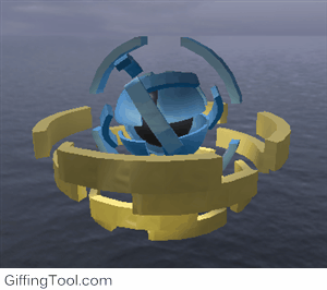 We don't normally use GIFs on the blog, but you have to see this in motion to really appreciate it. After unioning, this amazing creation is only nine parts!
