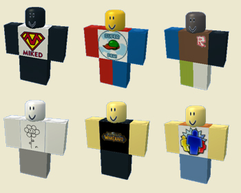 beige characters