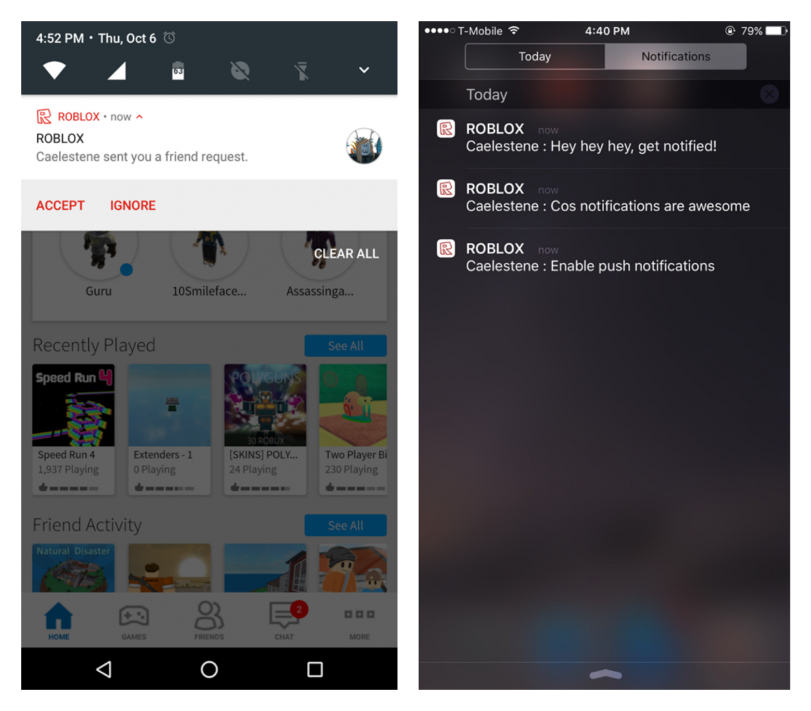 How To Set Up Roblox Notifications On Android 