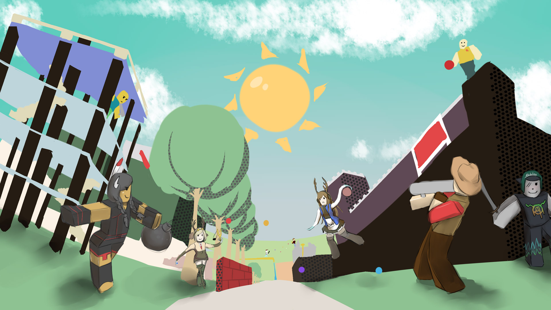 Crossroads by Giraffesonparade Crossroads by Giraffesonparade