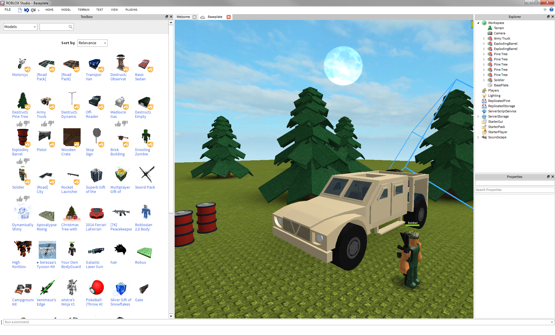 build high quality models in roblox for you