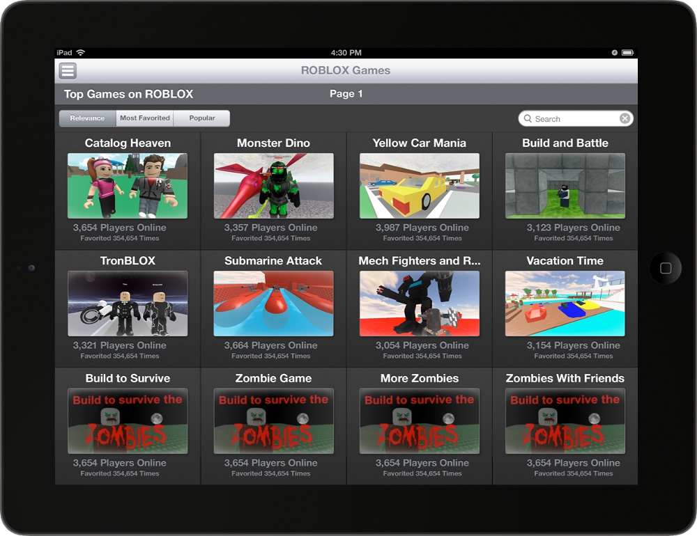 Hack Week: Envisioning ROBLOX on the iPad - Roblox Blog
