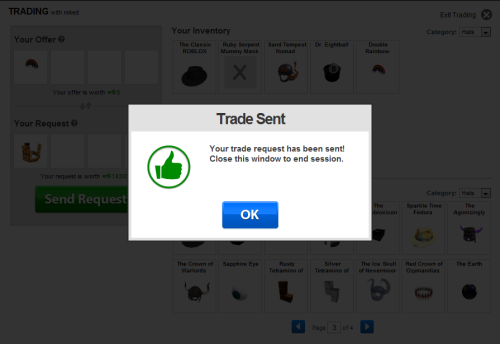 Sneak Peek: Trading System - Roblox Blog