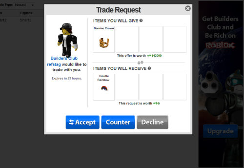 think im on some type of trade cool down? anyone know why i can only send a  trade here and there? : r/RobloxTrading