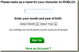 Have an account or make a new one