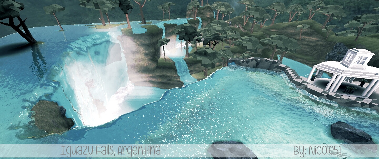 Nicole 51 showcased the massive Iguazu Falls that split the Iguazu river between Brazil and Argentina. Amazing!