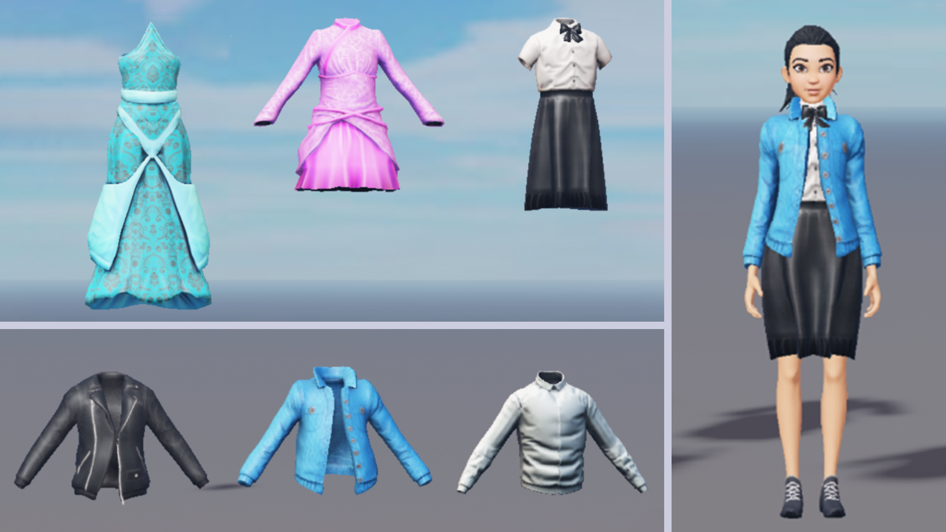 Layered clothing static